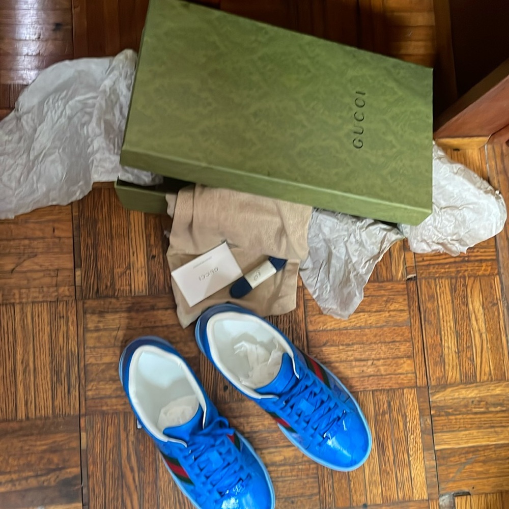$ALE - Gucci Ace GG Monogram Sneakers - Picture 8 of 8